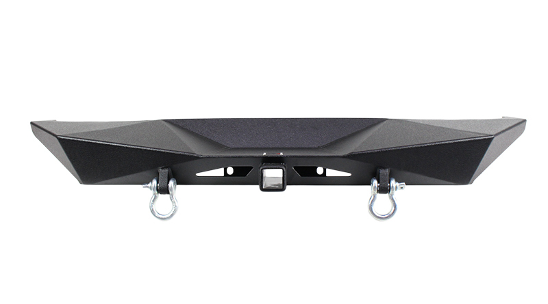 Jeep Wrangler Rubicon Bumper - Front + Rear - Fishbone Offroad - Steel W/Stinger - Black Textured Powdercoat - `07-`18